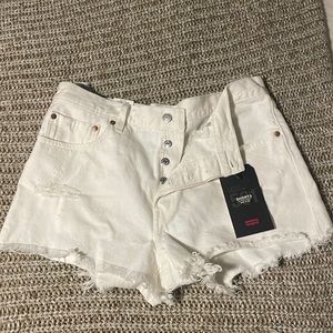 Brand new Levi denim shorts